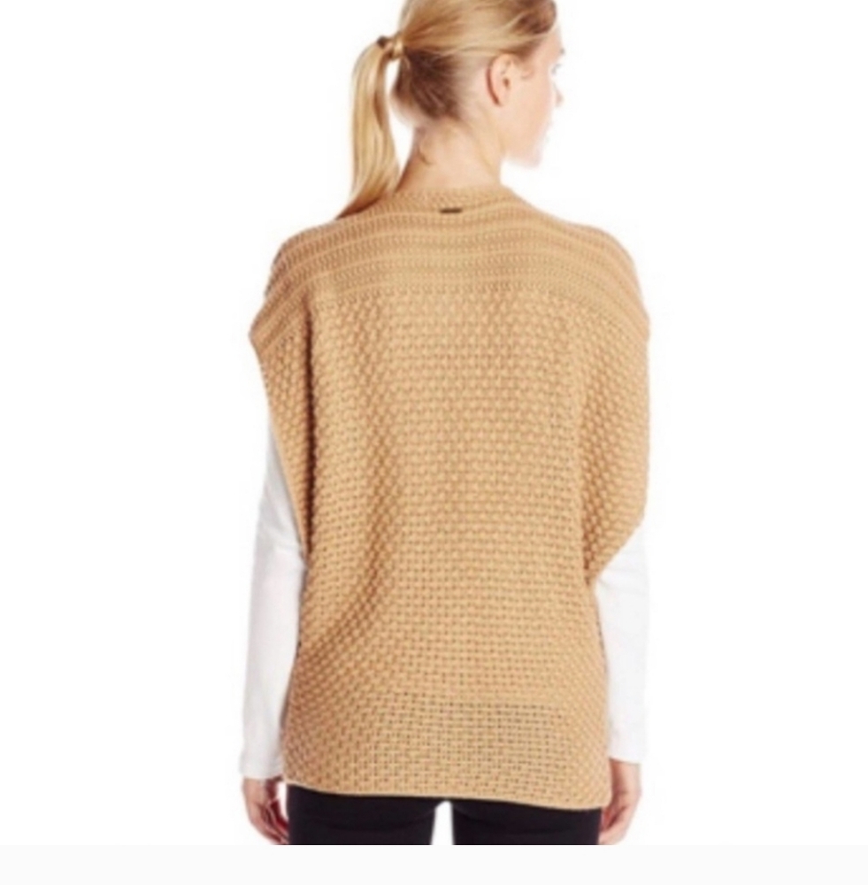 Prana Tan Button-Up Cardigan Sweater - Picture 2 of 3